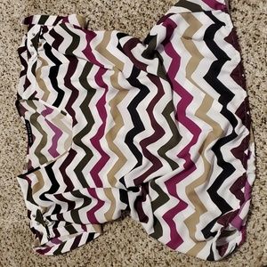 Chevron Dress Top